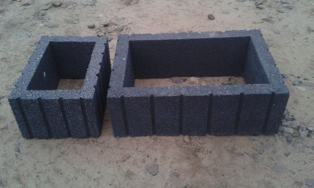 Gazony ogrodowe donice betonowe 40x60 Producent