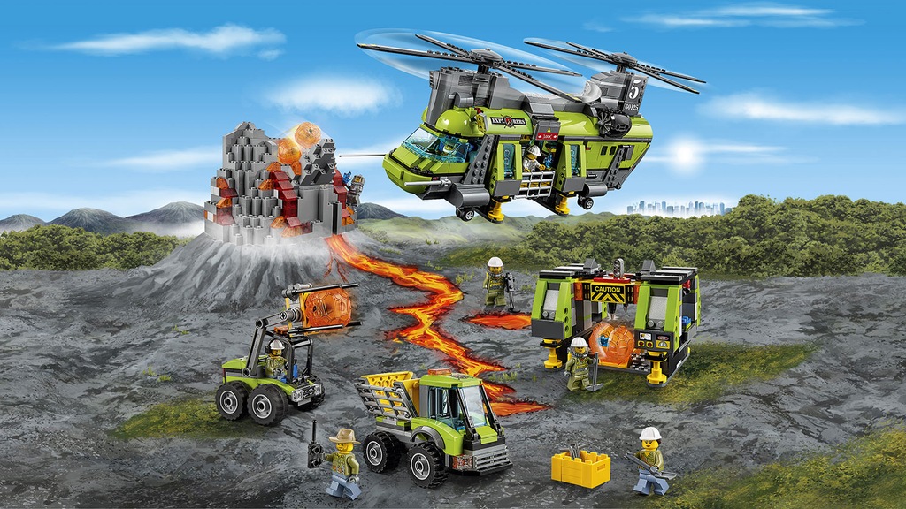 LEGO CITY 60125 Ciężki helikopter transportowy - 7369816448 - oficjalne ...