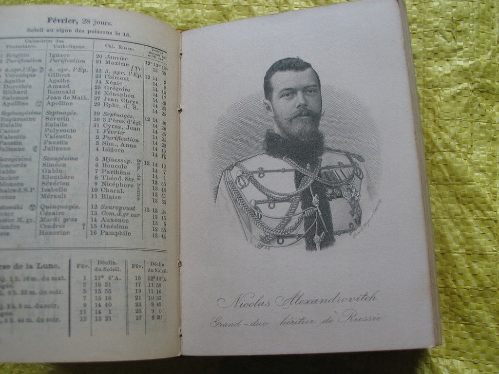 ALMANACH GOTHA genealogia ARYSTOKRAC 4 plansz 1895