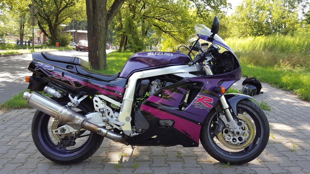 Suzuki GSX-R GSXR 750 118Km 1994r. Zamiana