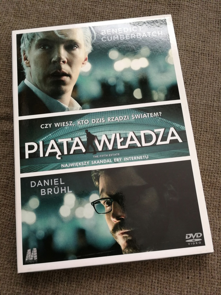PIĄTA WŁADZA dvd
