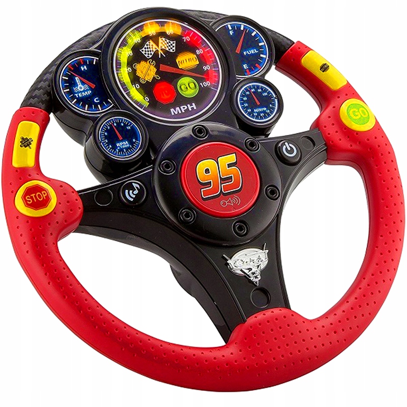 Cars AUTA Kierownica Interaktywna Oryginalna - 7078312699 - oficjalne