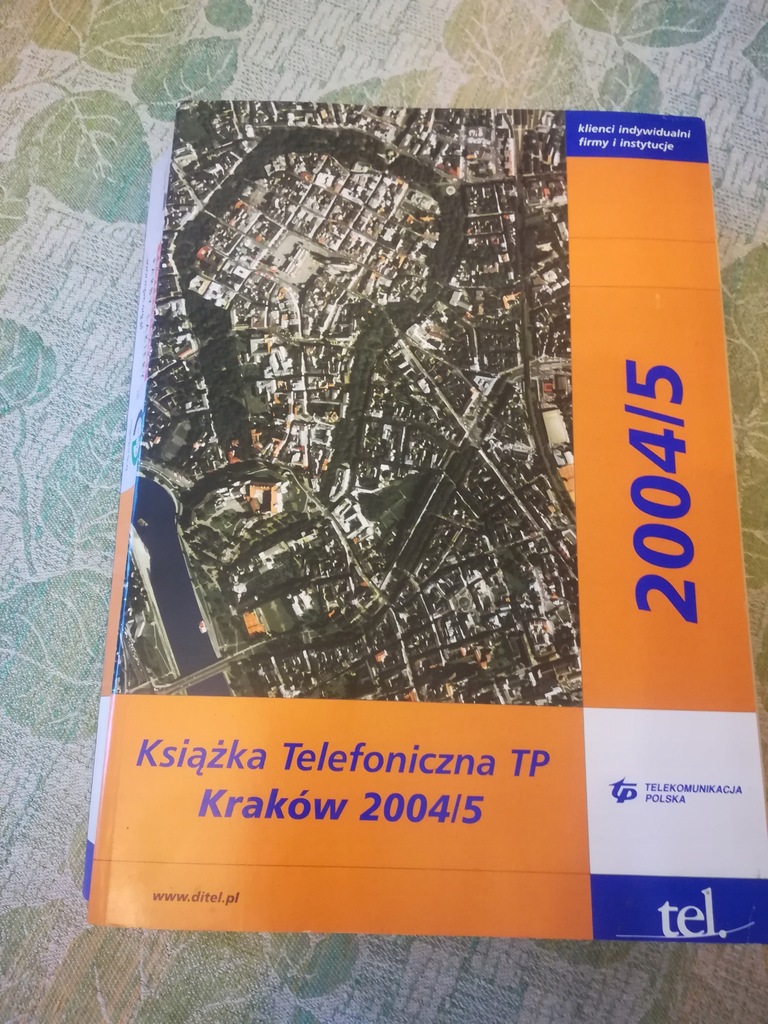 Książka telefoniczna TP Kraków 2004/5