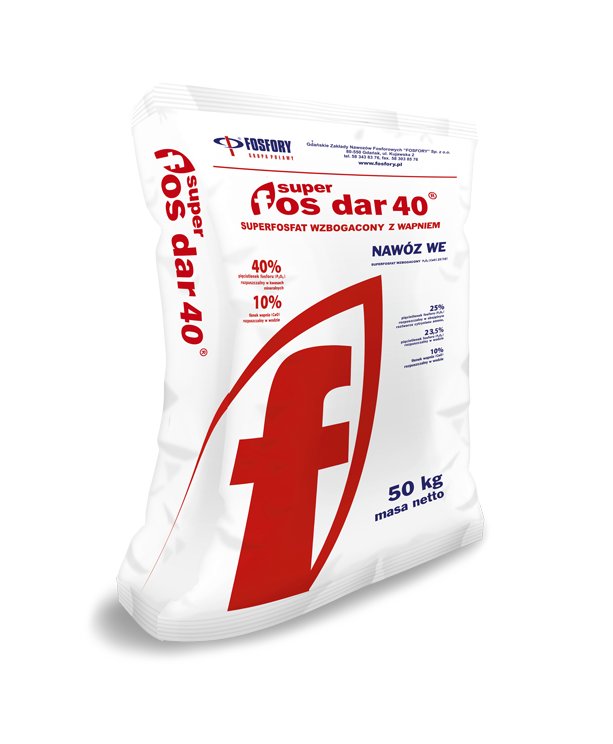 Superfosfat Wzbogacony Nawóz 1000kg FOS DAR 40