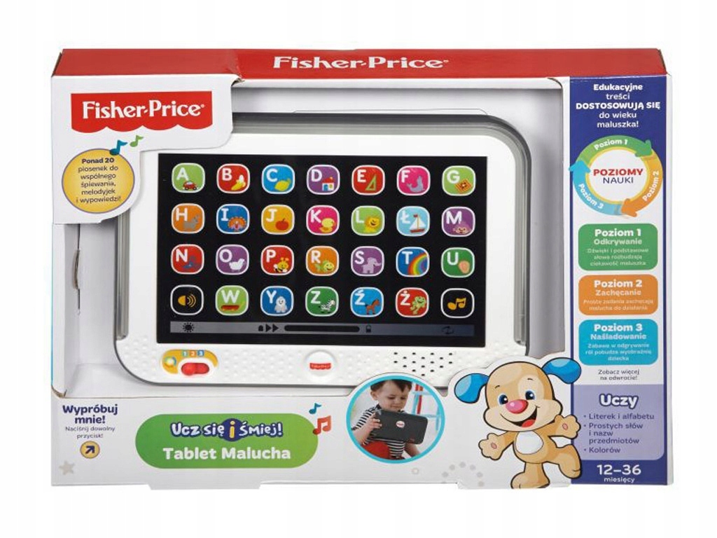 Fisher Price DHN29 Edukacyjny Tablet Dla Malucha