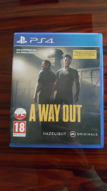 A way out сколько стоит на ps4