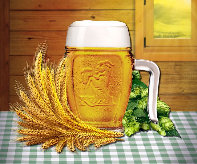 kufel Kozel grube szkło PLUS GRATIS