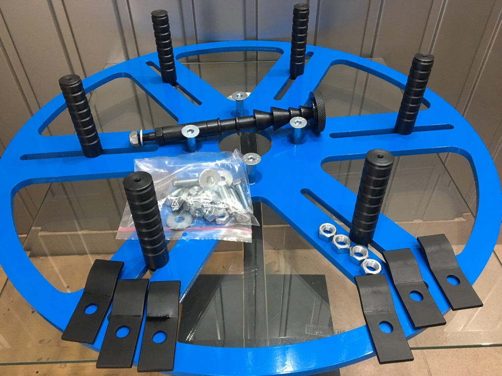 Przystawka do prostowania felg motocyklowych