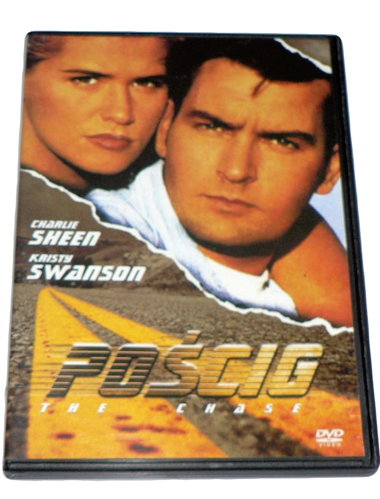 DVD - POŚCIG (1994) - Charlie Sheen polski lektor