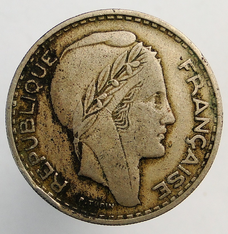 1950 Algieria kolonia francuska 100 franków