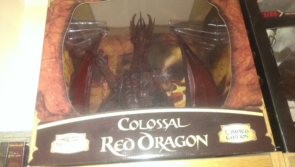 Colossal Red Dragon Dungeons Dragons Miniatures