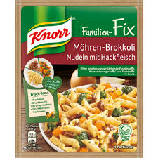 Knorr Fix Brokuły/Makaron+Mięso Mielone/Marchewka