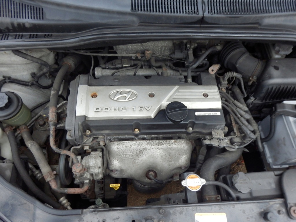 HYUNDAI GETZ 06 SILNIK 1.4 BENZYNA 104 TYS