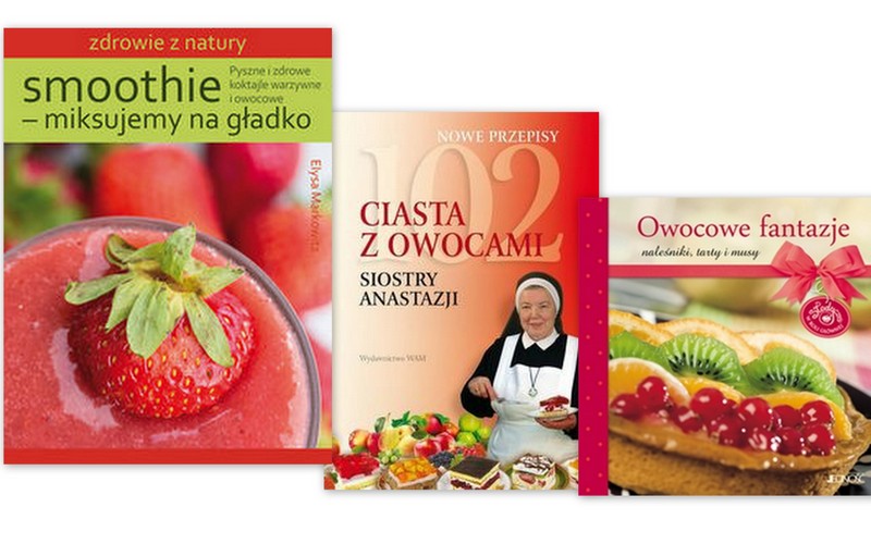 musy owoce smoothie + ciasta siostry Anastazji