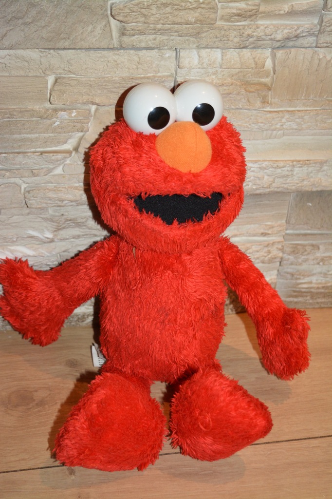 Elmo MASKOTKA Hasbro na baterie śmiejący się 37cm