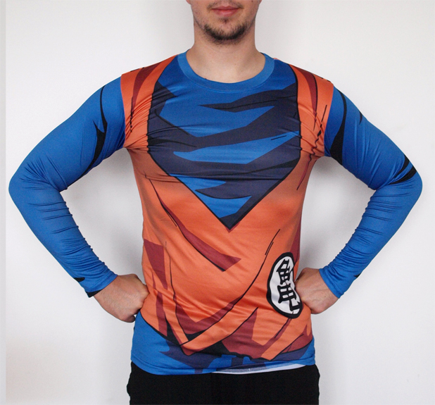 DRAGON BALL - Rashguard Longsleeve SON GOKU XL XXL