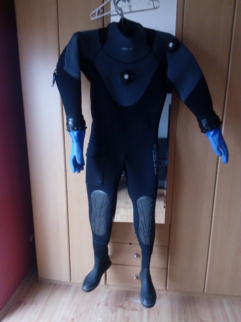 Suchy skafander , nurkowy Seemann tec skin 