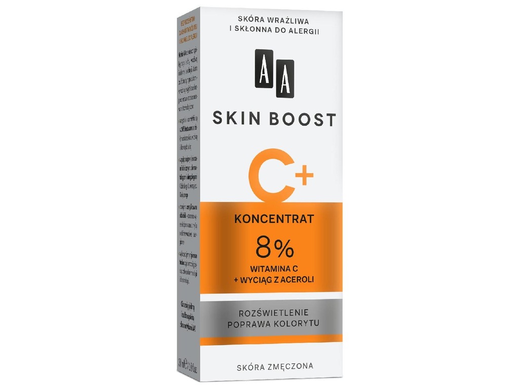 AA Skin Boost Koncentrat z Witaminą C 8% 30ml