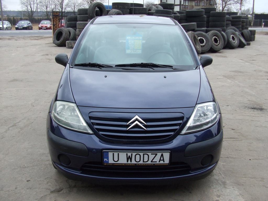 CITROEN C3 GRANATOWY METALIK 1,4 DIESEL