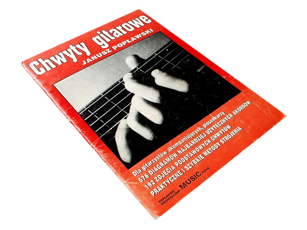 CHWYTY GITAROWE - Janusz Popławski [2041B]