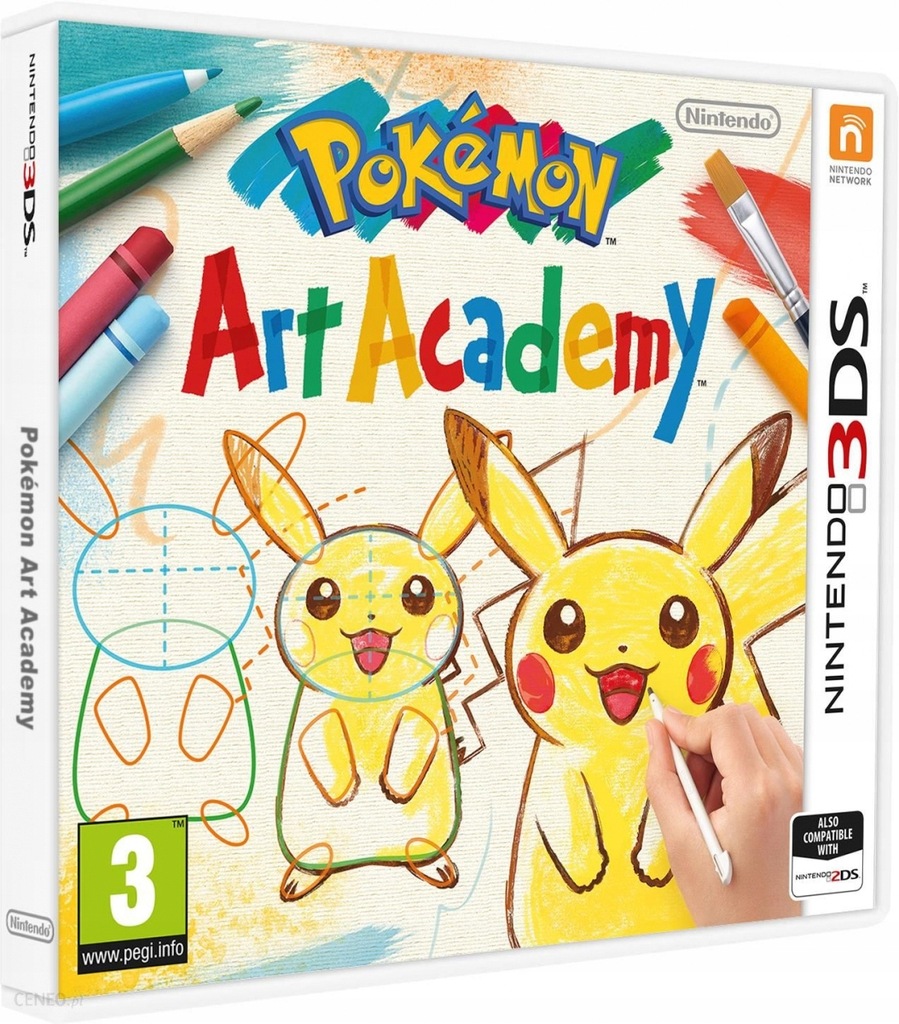 Nintendo 3DS Pokemon Art Academy Folia