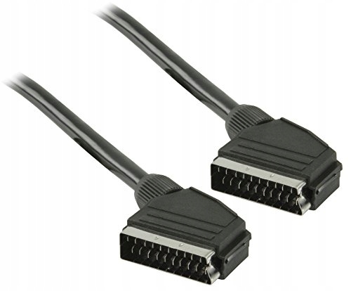 KABEL SCART VALUELINA 5,00 M CZARNY