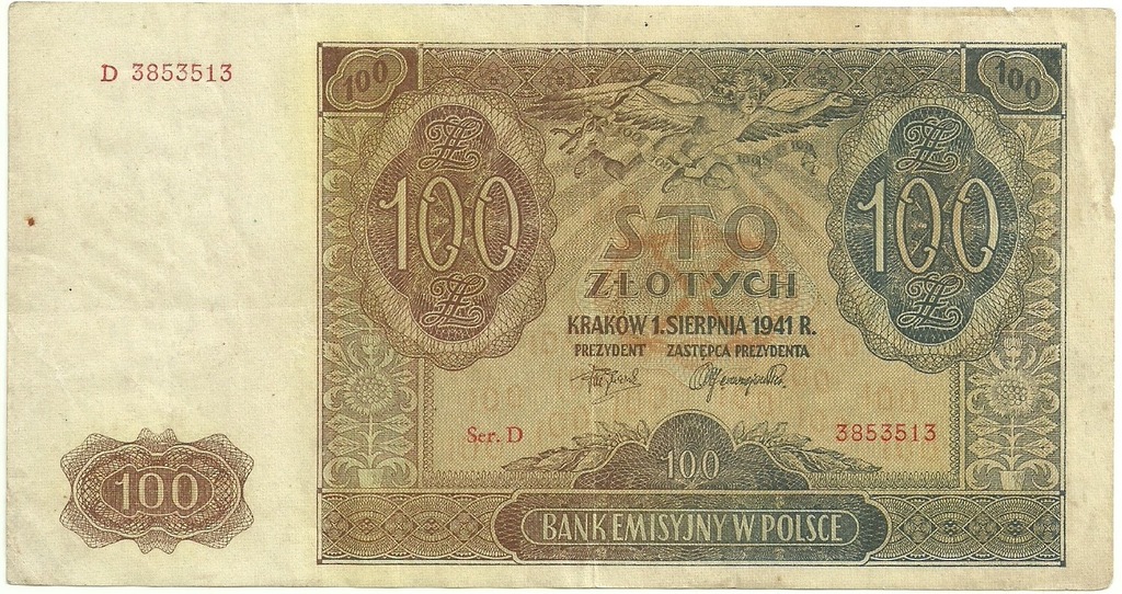 100 zł.-1941r.