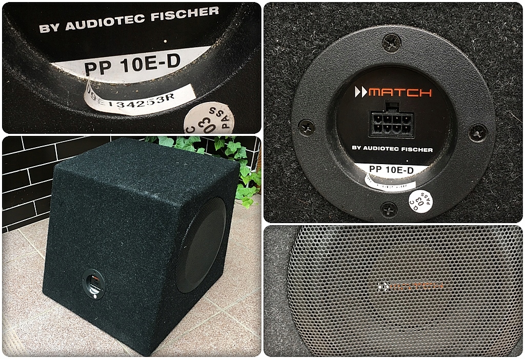 SUBWOOFER MATCH 2 x 10” PP 10ED BASSREFlex 7517910607 oficjalne