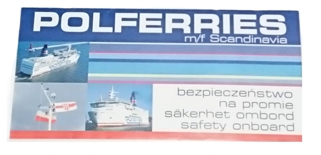 POLFERRIES M/F SCANDINAVIA. BEZPIECZEŃSTWO