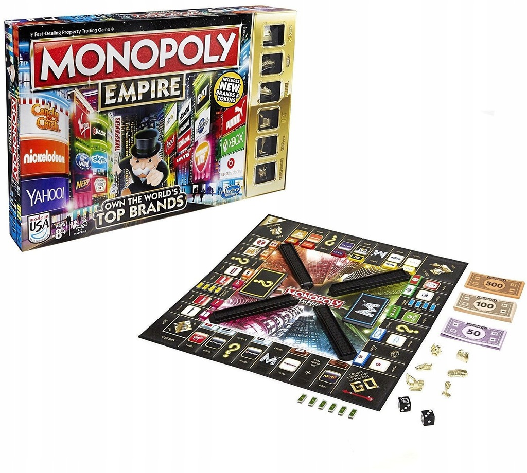 GRA MONOPOLY EMPIRE HASBRO POLSKA WERSJA