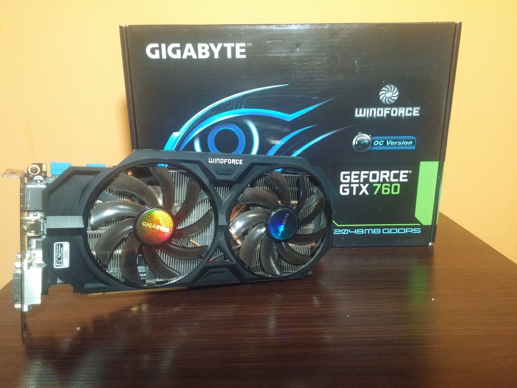 GIGABYTE GeForce GTX 760 Windforce 2X OC 2GB
