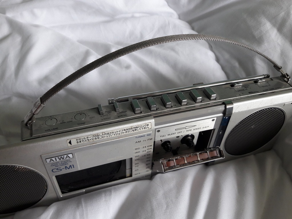 AIWA/アイワ CS-M1 CS-M1R マイクロ Aiwa CS M1 WALKMAN na mikrokasety z radiem nagrywa