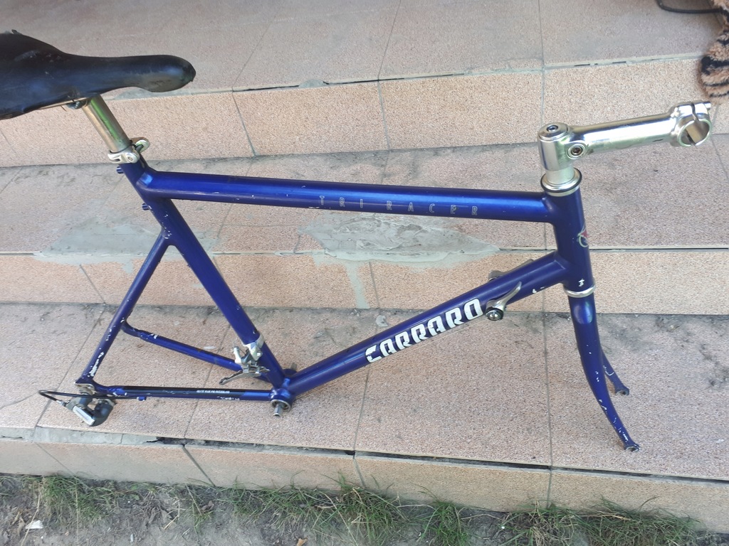 Carraro szosa triathlon alu Shimano 600 waga 3700