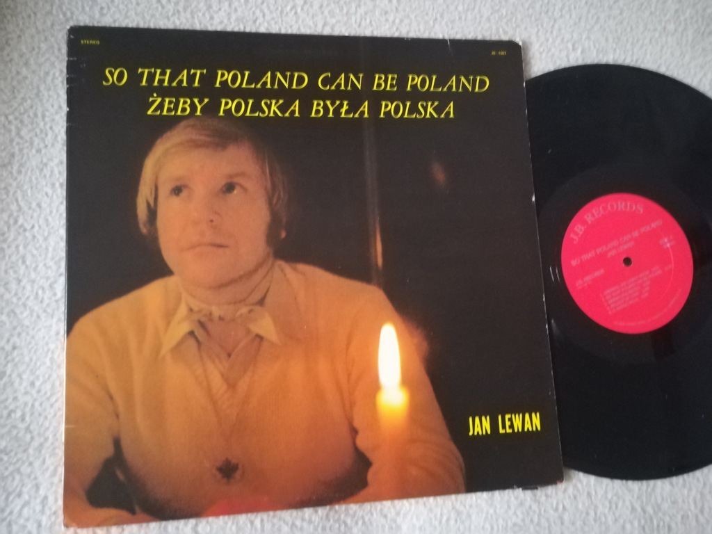 polonica - Jan LEWAN - LP so that Poland can be P