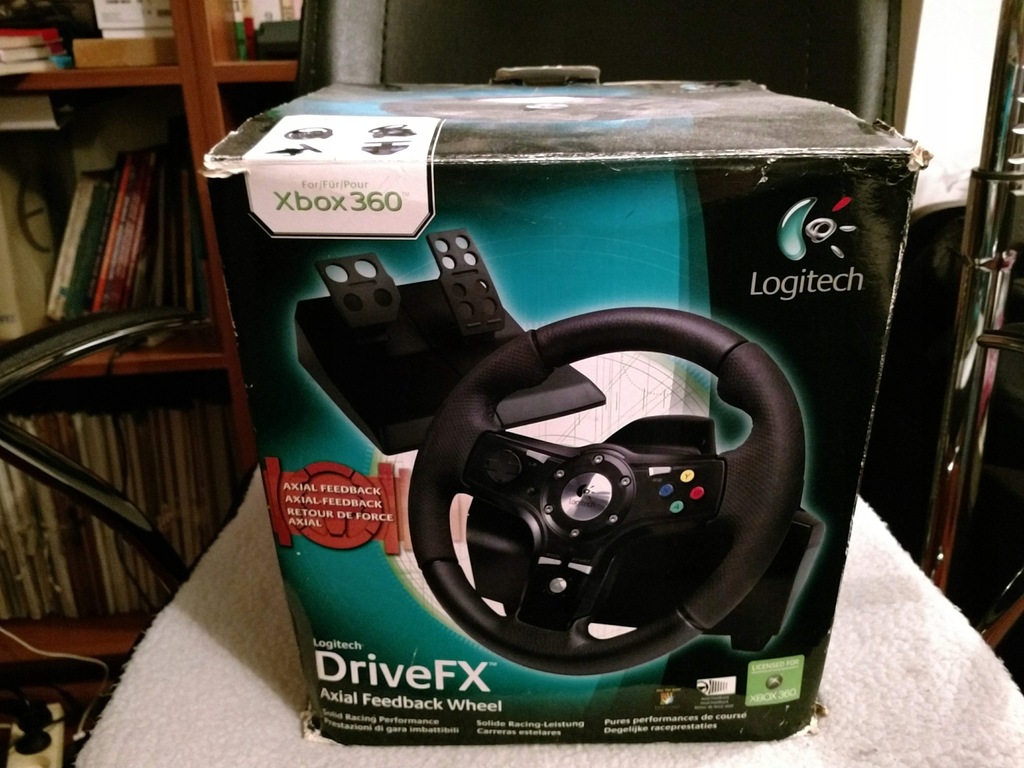 Kierownica Logitech Drive Race FX Wheel PC/X360