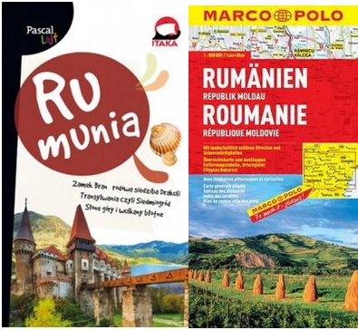 Rumunia przewodnik Pascal Lajt + mapa