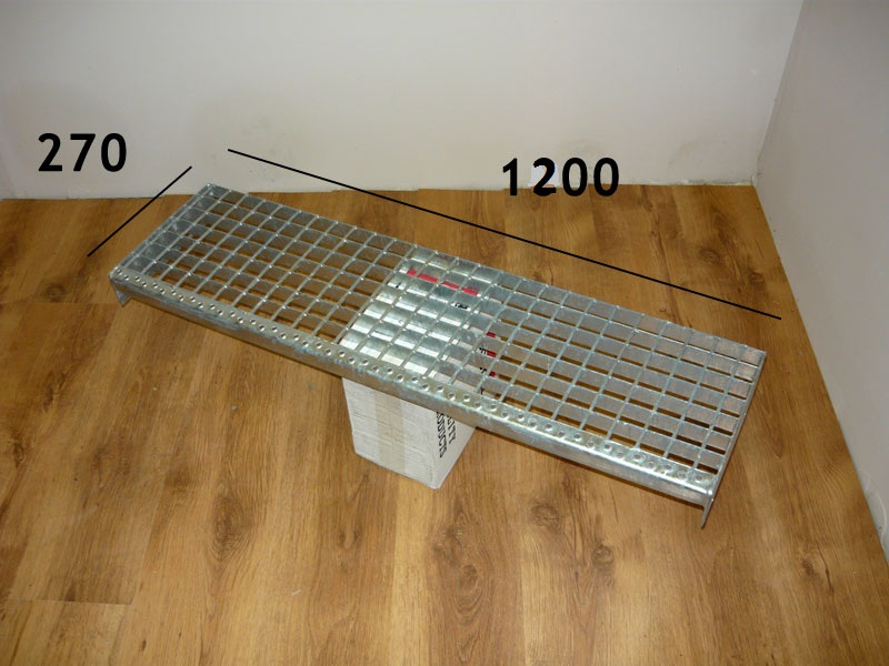 stopnie schodowe,metalowe,ocynkowane wema 1200x270