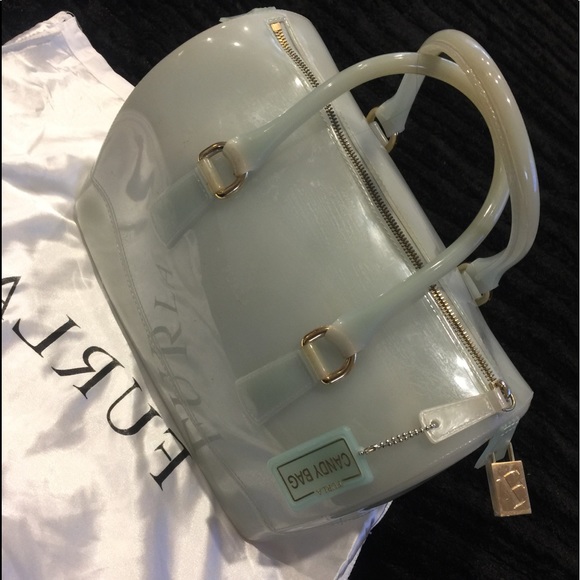 Furla candy Gray kufer oryginał butik blog Szusz