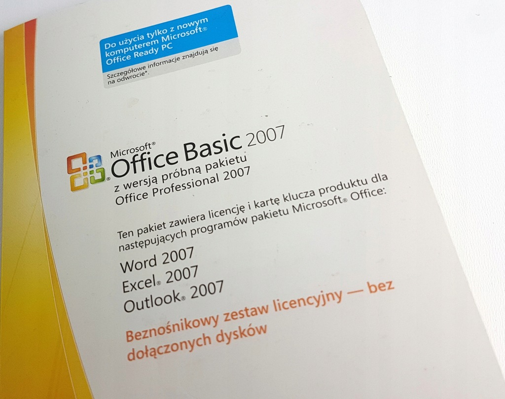 Microsoft Office 2007 Basic Word Excel Outlook MLK