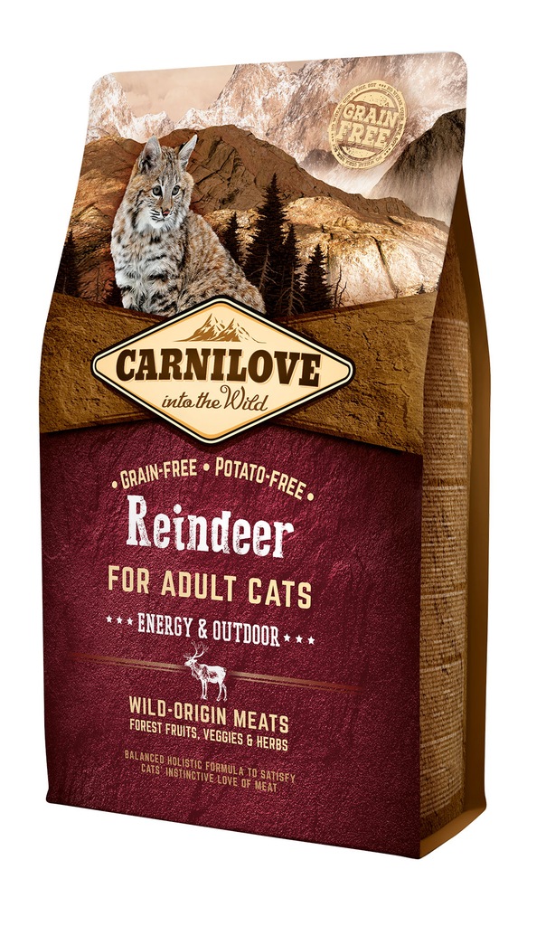 Carnilove Cat Reindeer Energy & Outdoor 2kg