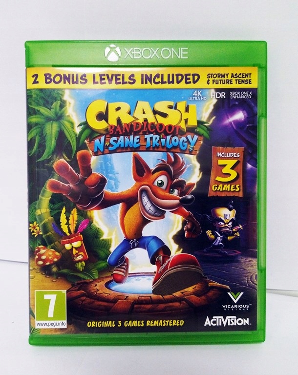 GRA NA XBOX ONE CRUSH BANDICOOT