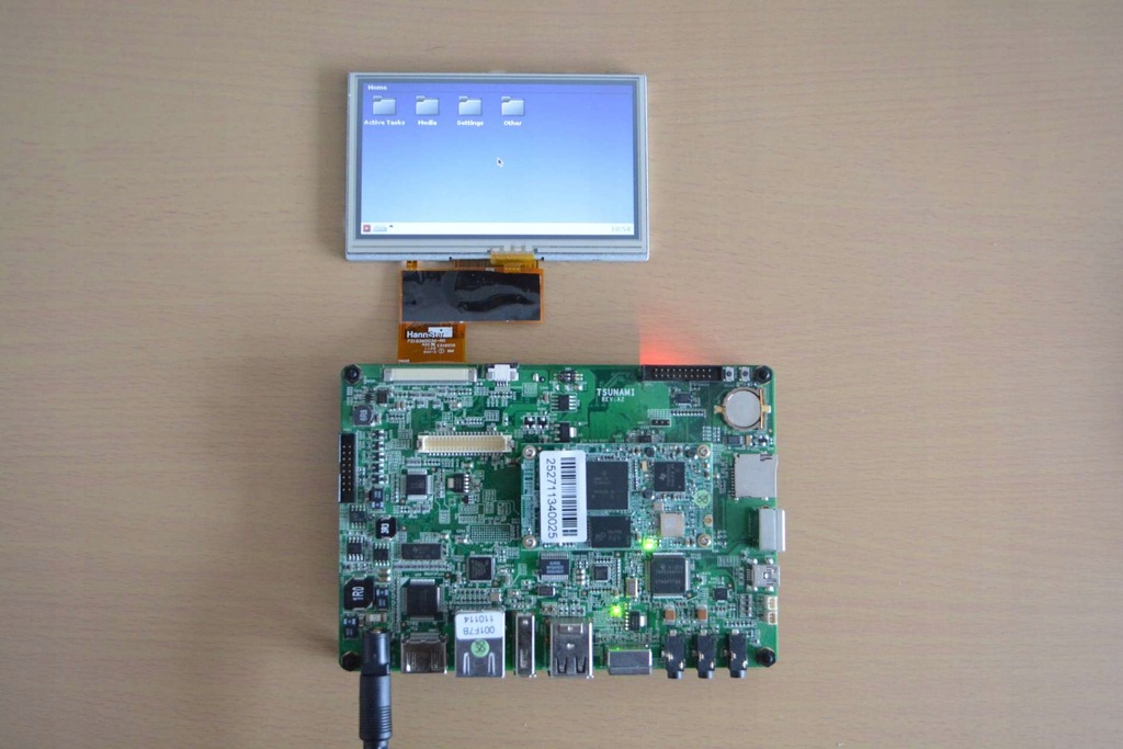 Tsunami Board OMAP 3350 + LCD Linux Android Window