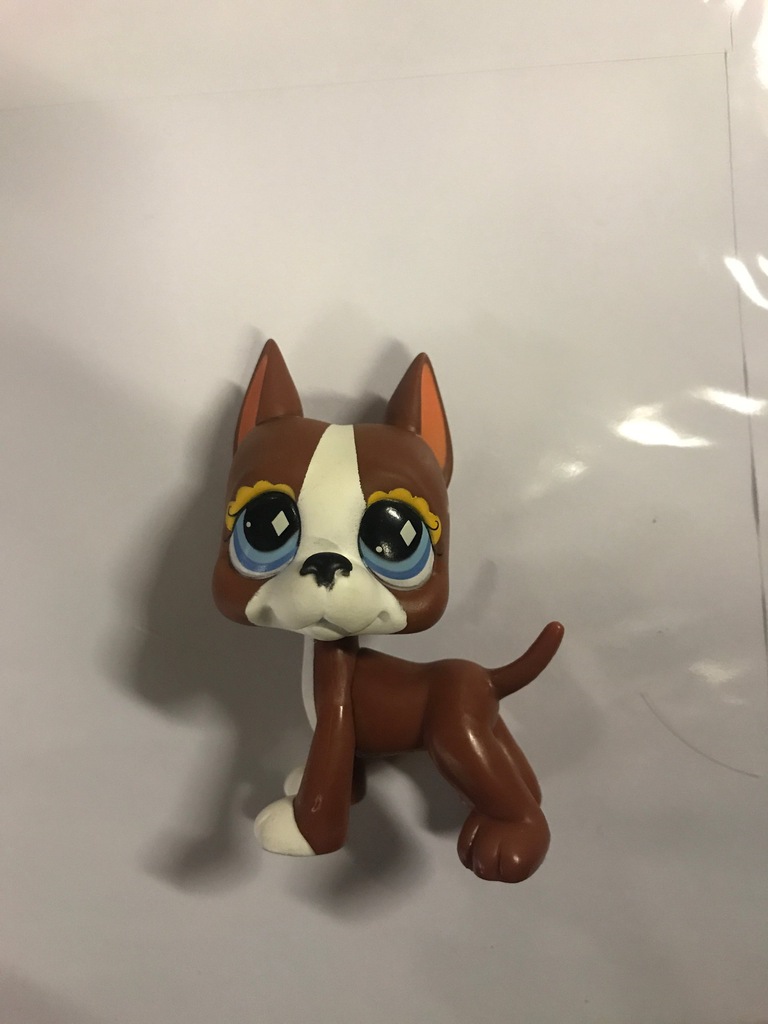 Littlest Pet Shop Dog Niemiecki Nowy Unikat LPS