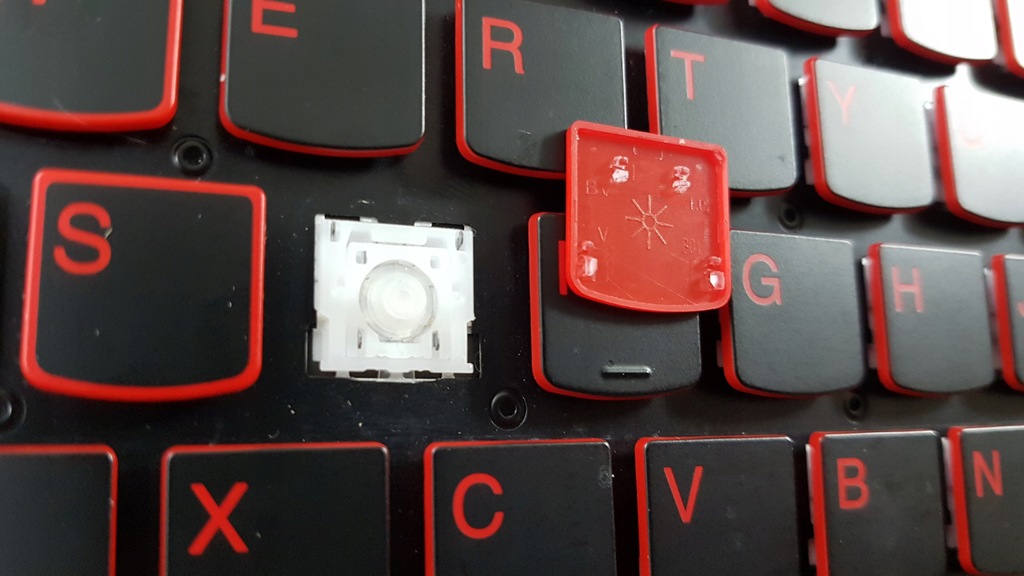 KLAWISZ KLAWISZE DO LENOVO LEGION Y520 W A S D
