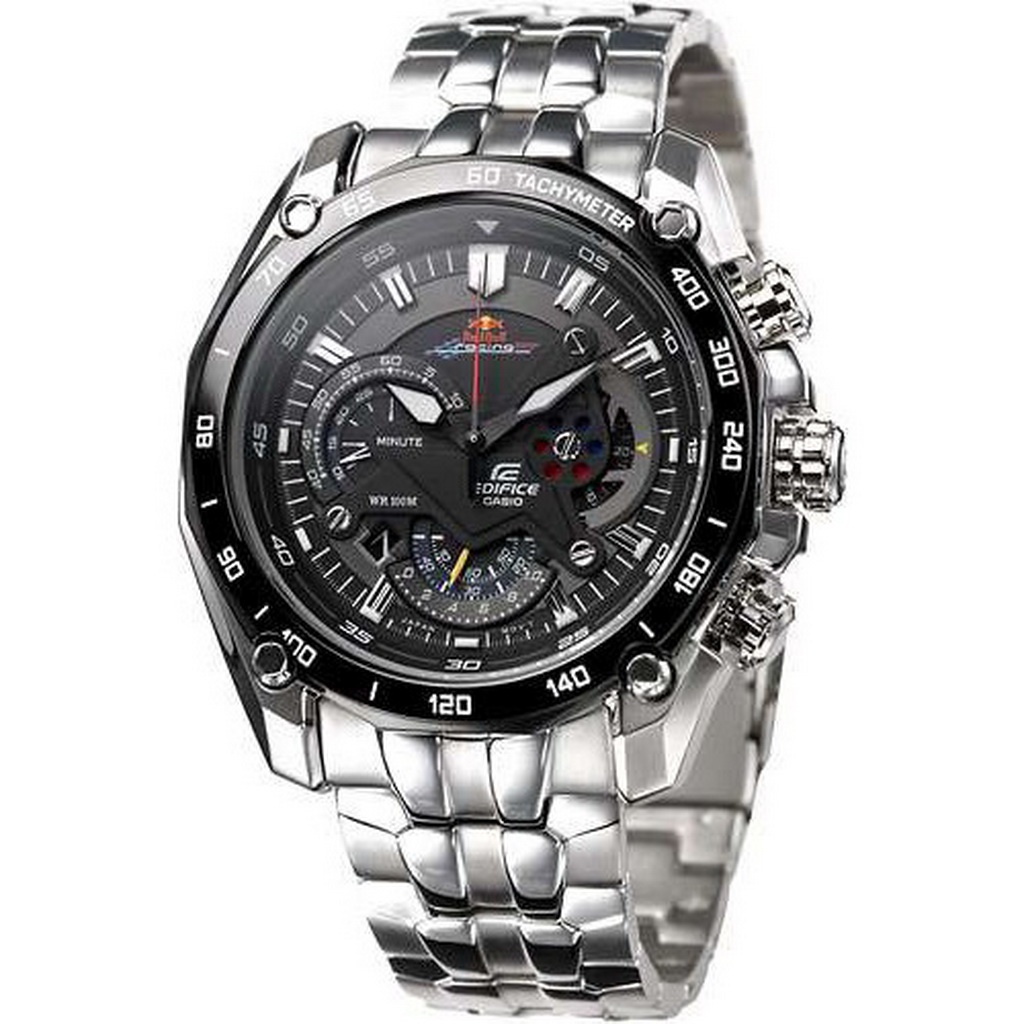 casio edifice wr100m red bull