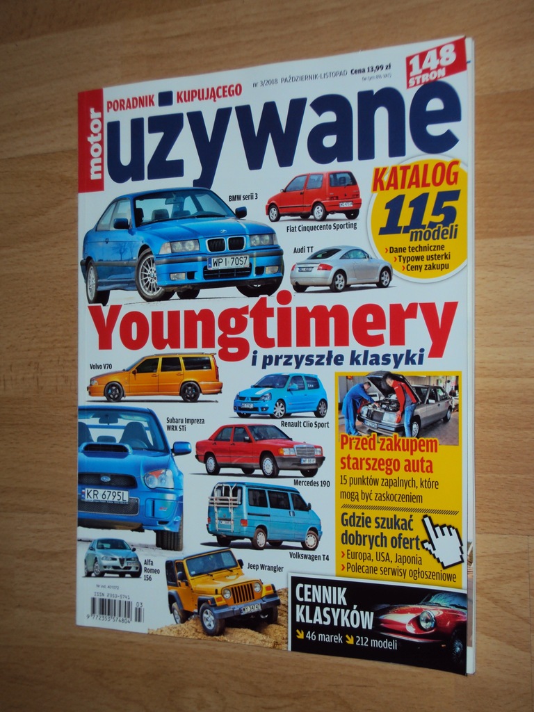 Motor Używane Youngtimery i przyszłe klasyki 2018