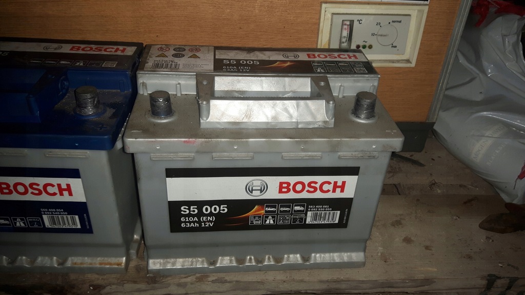 Akumulator 63Ah 610A 60Ah Bosch S5 005