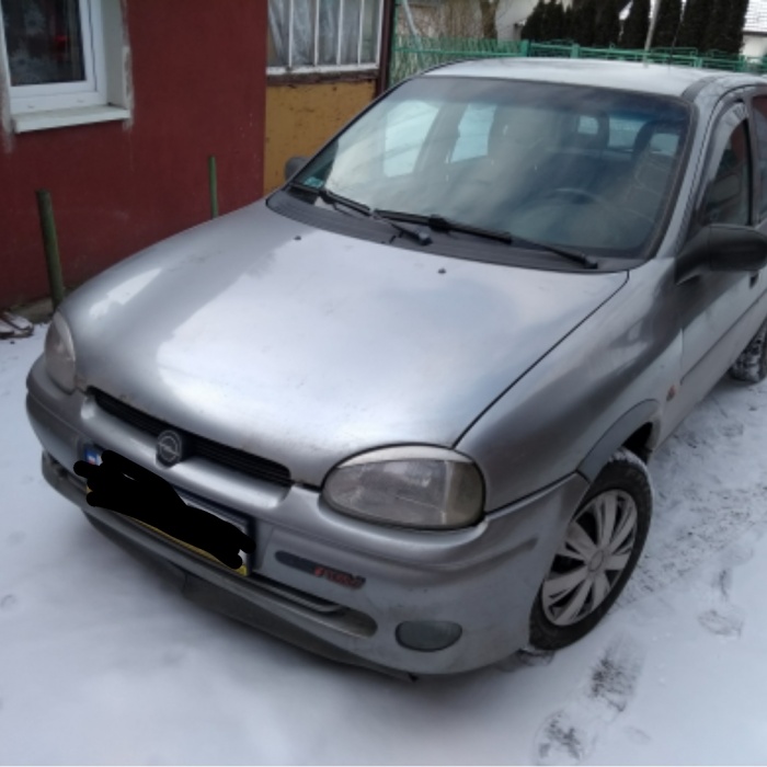 opel corsa b z gazem