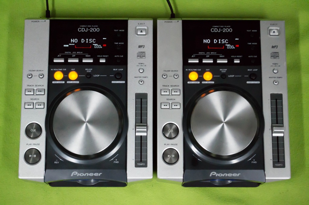 2 X PIONEER CDJ 200 GWARANCJA CDJ200 DOSKONAŁE DJM