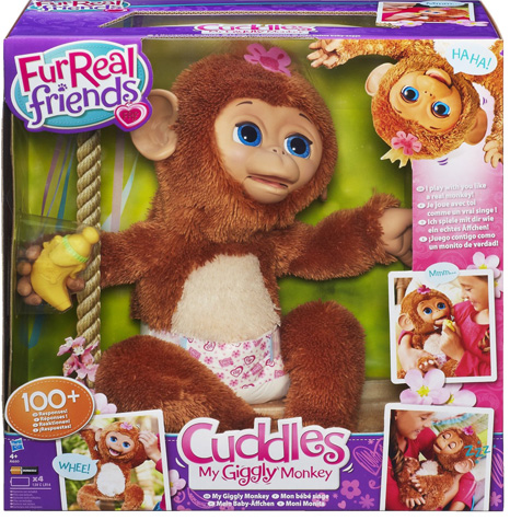 FURREAL FRIENDS MAŁPKA GIGGLY INTERAKTYWNA